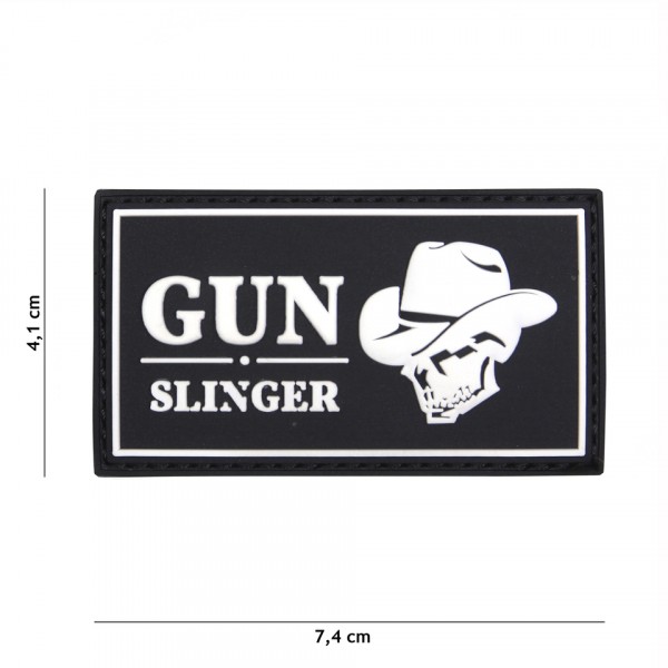 Gun Slinger PVC Embleem met Klitteband