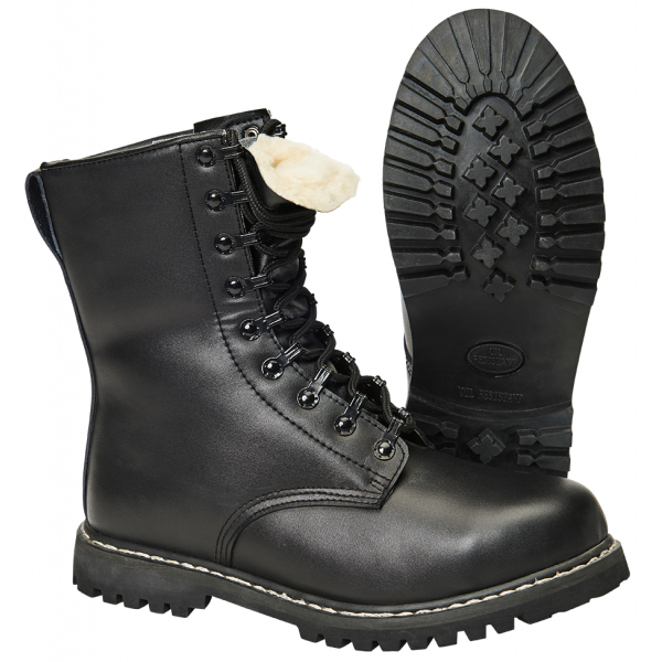 Army Boots with warm Lining