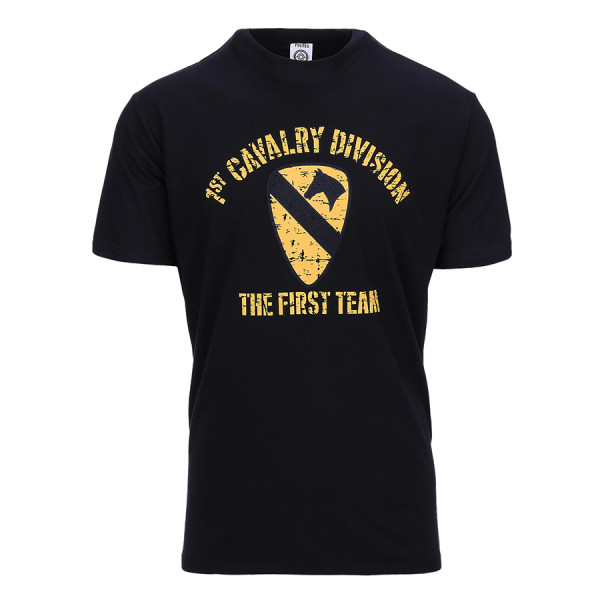 T-shirt 1st Cavalry Division Black