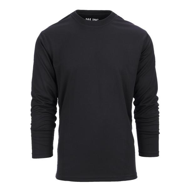 Tactical t-shirt Quick Dry lange mouw Black