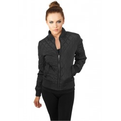 URBAN CLASSICS DIAMOND WOMEN JACKET BLACK