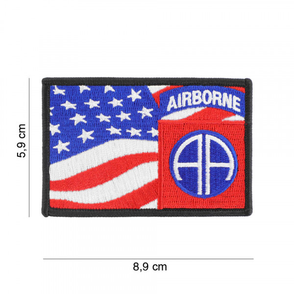 Embleem stof 82nd Airborne vlag