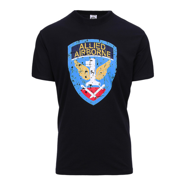 T-shirt Allied Airborne Black