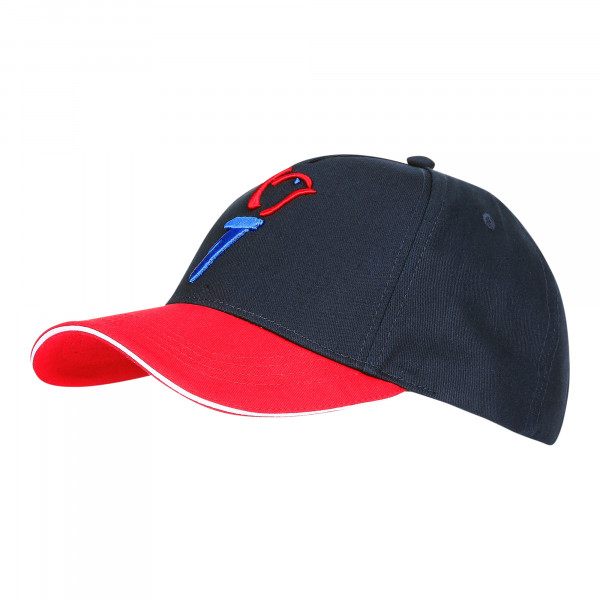 Originele Baseball cap 75 jaar vrijheid rood/blauw