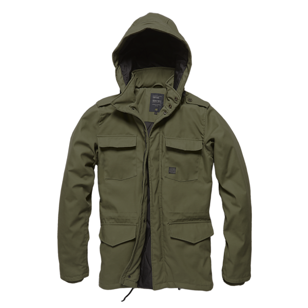 Army Darren Parka Dark Olive Waterproof