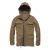 Army Darren Parka Dark Tan Waterproof