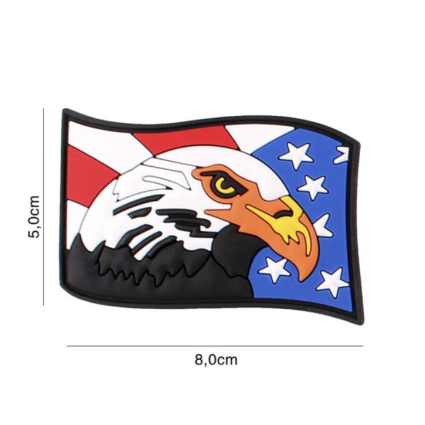 Embleem 3D PVC USA eagle