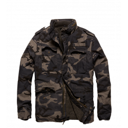 Army  A-Level Vintage Parka Dark Camo