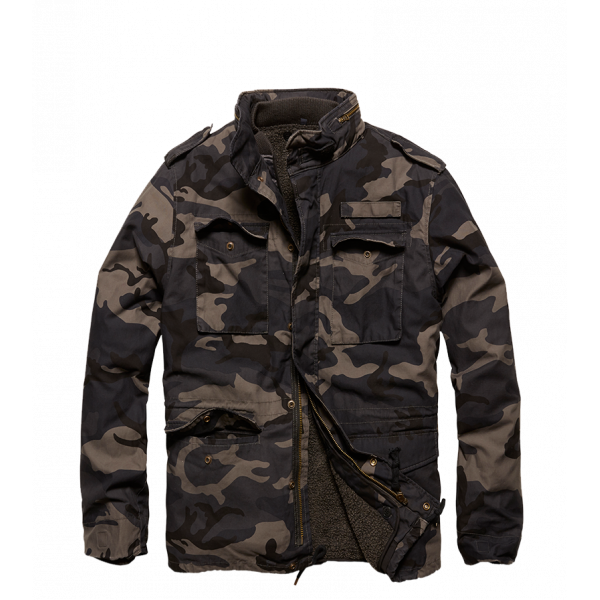 Army Vintage Parka Dark Camo