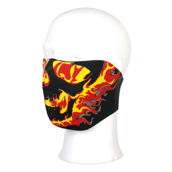 Skull Mask Flames