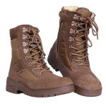 Sniper Boots Coyote met Rits Buffalo Leather