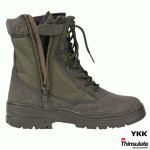 Sniper Boots Olive met Rits Buffalo Leather