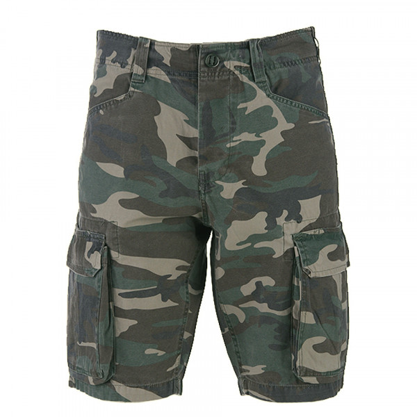 Army Stone Washed Shorts Woodland