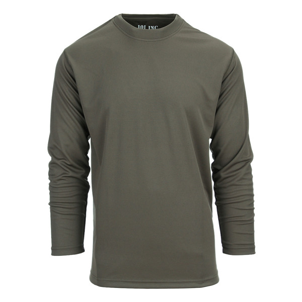 Tactical t-shirt Quick Dry lange mouw Groen