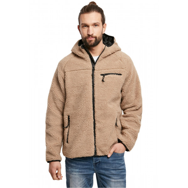 Army Teddyfleece Worker Jacket Camel