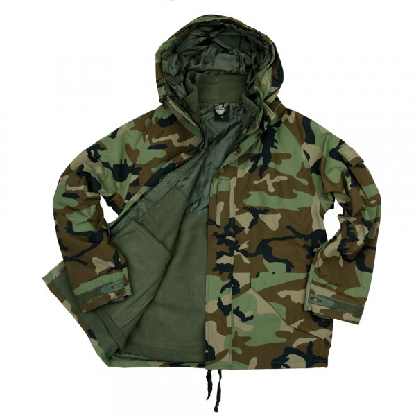 Army Parka Waterdicht Woodland