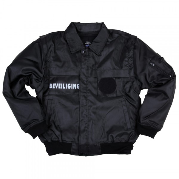 Security Jacket with Zip Sleeves